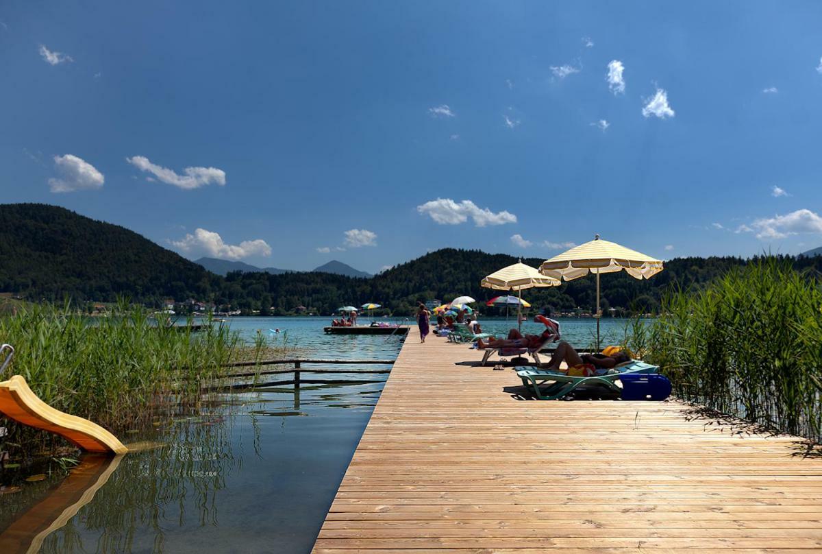 Ferienwohnungen Holzer Sankt Kanzian am Klopeiner See Exterior foto